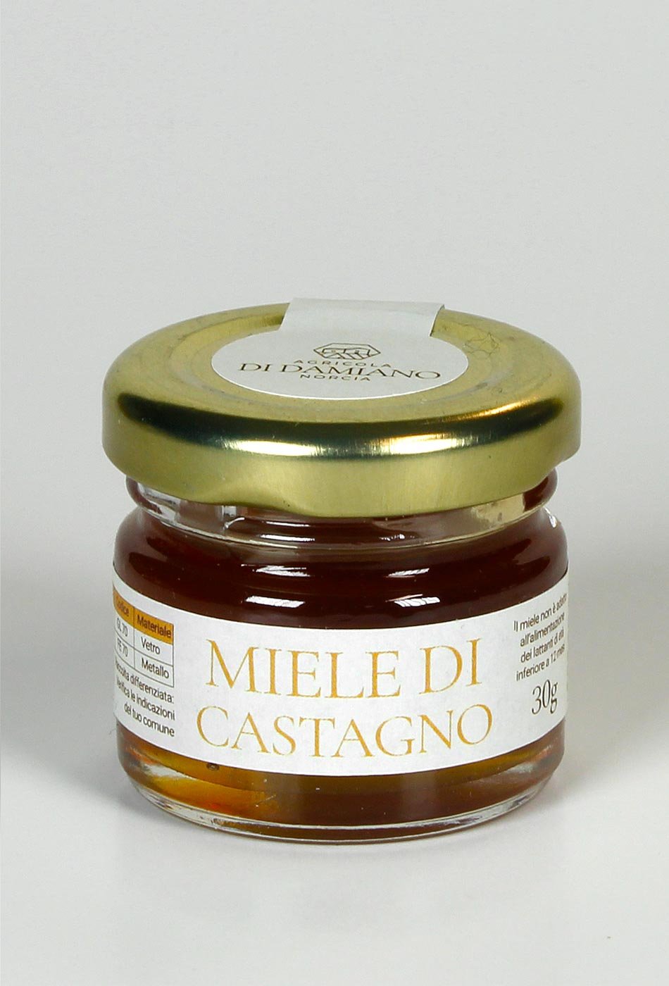Miele castagna montagna 30 grammi
